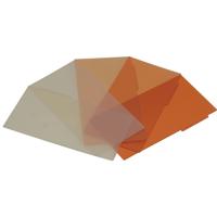

Dracast Filter Set for LED500 Light, Includes 2 Soft Diffusion Filter, 3 Color Temperature Orange Filter