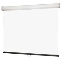 

Draper Luma, HDTV Format Manual Wall or Ceiling Mounted Projection Screen, 36x64", 73.4" Diagonal, Fiberglass Matte White.