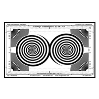 

DSC Labs Fiddlehead/BackFocus Senior Focus Pattern & Resolution Chart, 24x14.7"