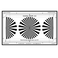 

DSC Labs Backfocus Standard Focus Pattern Chart, 21.3x13"