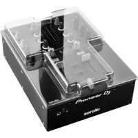 

Decksaver Cover for Pioneer DJM-S3 DJ Mixer, Smoked/Clear