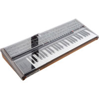 

Decksaver Cover for Dave Smith Prophet-6 6-Voice Polyphonic Analog Synthesizer, Smoked/Clear