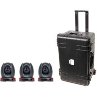 

Datavideo PTZ Camera Kit, Includes 3x PTC-140T 2.07MP HDBaseT PTZ Cameras and HC-800 XXL Wheeled Case