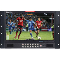 

Datavideo 17.3" Full HD LED Monitor with 3G/HD-SDI and HDMI Inputs, 1920x1080, 7U Rack Mount with Adjustable Vertical Tilt