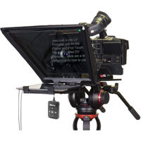 

Datavideo TP-650B Large Screen Prompter with Bluetooth Remote and Hard Case for iPad and Android Tablets