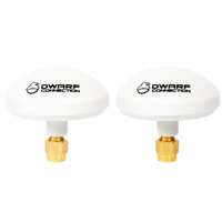 

Dwarf Connection DC-LINK Fix Mushroom Antennas, White, Set of 2