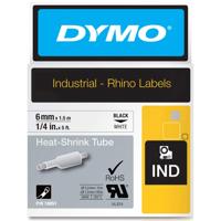 

Dymo Rhino 1/4" Heat Shrink Tubes, 5' Roll, White