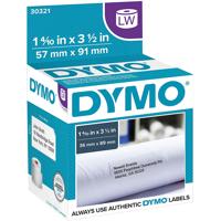 

Dymo LabelWriter Large Address Labels, 1.4x3.5", 260 Labels/Roll, White