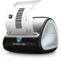 

Dymo 1755120 LabelWriter 4XL Direct Thermal Label Printer, Monochrome, Up to 192"/min, 300x300dpi, USB, Black