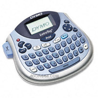 

Dymo 1733013 LetraTag Plus LT-100T Direct Thermal Label Maker, B/W, Roll (0.47")