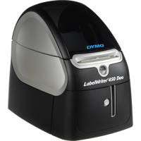 

Dymo 1752267 LabelWriter 450 Duo Label Printer - Monochrome - Direct Thermal - 71 Labels/Minute - 600x300dpi - USB