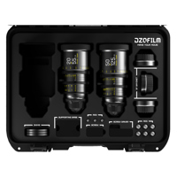 

DZOFILM Pictor 20-55mm and 50-125mm T2.8 Super35 Parfocal Zoom Cine Lens Bundle, PL Mount and EF Mount, Black