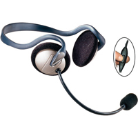

Eartec Monarch Midweight Dual-Ear Inline PTT Headset with Mic for SC-1000 2-Way Wireless Radios