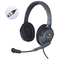 

Eartec Max 4G Double-Ear Midweight Headset with Mic and 4-Pin XLR Female Connector for Pro Audio Radios