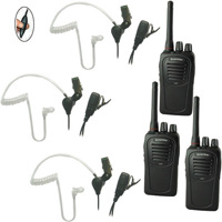 

Eartec SC-1000 3-User Two-Way Radio System with 3x SST Lapel Mic Headsets