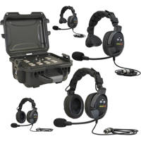 

Eartec TCS-4000PL Wired Intercom with Power Station, 2x Single-Eared Headsets and 2x Dual-Eared Headsets