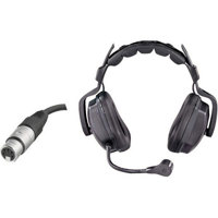 

Eartec Ultra Double-Ear Heavy Duty Headset with Mic and 5-Pin XLR Female Connector for Most Wired Intercom Systems