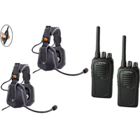 

Eartec SC-1000 2-User Two-Way Radio System with 2x Ultra Double Inline PTT Headsets