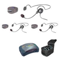 

Eartec UPCYB3 3-Person HUB Intercom System with 3x UltraPAK Remote Beltpack Transceiver, 3x Cyber Plug-In Headset, 4x Batteries, 8-Bay Charger and Softside Case