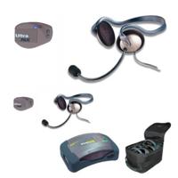 

Eartec UPMON2 2-Person HUB Intercom System with 2x UltraPAK Remote Beltpack Transceiver, 2x Monarch Plug-In Headset, 3x Batteries, 8-Bay Charger and Softside Case