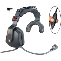 

Eartec Ultra Single-Ear Heavy Duty Inline PTT Headset with Mic and Motorola 2-Pin Connector for Wireless Radio