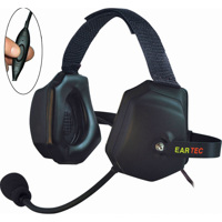 

Eartec XTreme Double Ear Heavy Duty Inline PTT Headset with Mic for SC-1000 Radio Transceiver