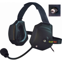 

Eartec XTreme Double Ear Heavy Duty Shell Mount PTT Headset with Mic for SC-1000 Radio Transceiver