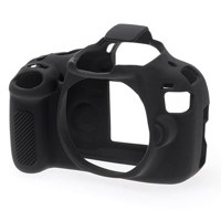 

easyCover Silicon Case for Canon 1100D T3 Cameras, Black