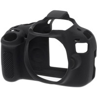 

easyCover Silicon Case for Canon 1200D T5 Cameras, Black