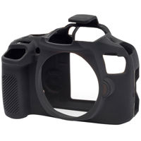 

easyCover Silicon Case for Canon 1300D T6 Cameras, Black