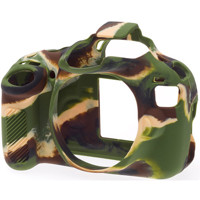 

easyCover Silicon Case for Canon 1300D T6 Cameras, Camo