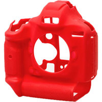 

easyCover Silicone Protection Cover for Canon EOS 1Dx, 1Dx Mark II & Mark III Cameras, Red