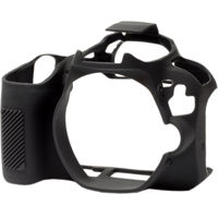 

easyCover Silicone Protection Cover for Canon SL2/200D, Black