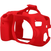 

easyCover Silicon Case for Canon 750D, Rebel T6i Cameras, Red