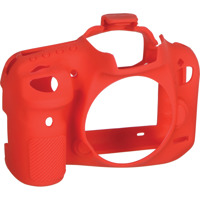 

easyCover Silicone Protection Case for Canon EOS 7D Mark II Camera, Red