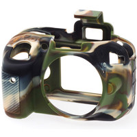 

easyCover Silicon Case for Nikon D3300 and D3400 Cameras, Camo