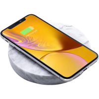 

Eggtronic Wireless Charging Stone for Smartphone, Marble White