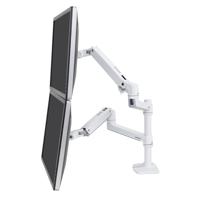 

Ergotron LX Dual Stacking Monitor Arm, White