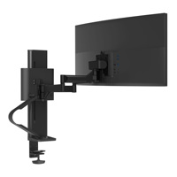 

Ergotron TRACE Desk Monitor Mount, Matte Black