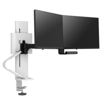 

Ergotron TRACE Dual Monitor Mount, White