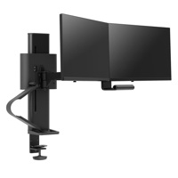 

Ergotron TRACE Dual Monitor Mount, Matte Black