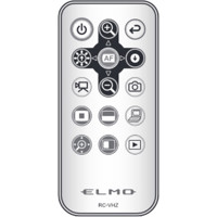 

Elmo RC-VHZ IR Replacement Remote Control for TT-12iD Document Camera, 23' Wireless Range