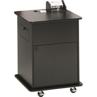 

Elmo ECART-SW Public Address Cart with Switcher & Two 5" Speakers, 280Hz - 20kHz Audio Frequency Band