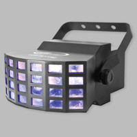 

Eliminator LED Array 2x 9W Tri LED Mini Derby