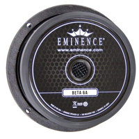 

Eminence Speakers Beta-6A 6.5" 175W High Power Mid-Bass & Mid-Range Woofer Speaker Driver, 8 Ohm