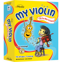 

eMedia My Violin Software with 160+ Beginning Lessons for Mac, Electronic Download
