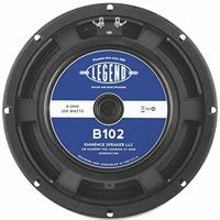 

Eminence Speakers Legend B102 10" 200W Bass Guitar Speaker Driver, 8 Ohm