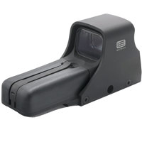

EOTech 512 1x Holographic Tactical Weapon Sight, 1 MOA Dot with 65 MOA Circle, 20 Daylight Brightness Settings, Rear-Facing Controls, Waterproof, Black