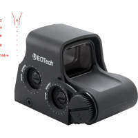 

EOTech XPS2 1x Holographic Weapon Sight with Sage Less-Lethal Reticle Pattern, Unlimited Eye Relief, 0.5 MOA Adjustment, Waterproof/Fogproof