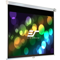 

Elite Screens Manual SRM Pro 100" 16:9, Manual Slow Retract, 4K Ultra HD 3D Ready Projector Screen